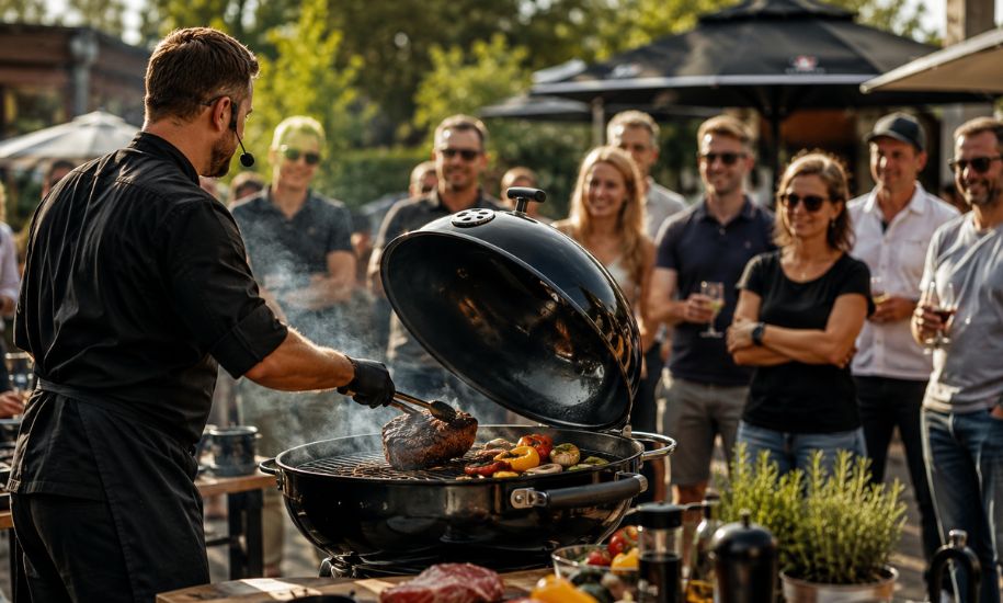 Weber Grillvorführung