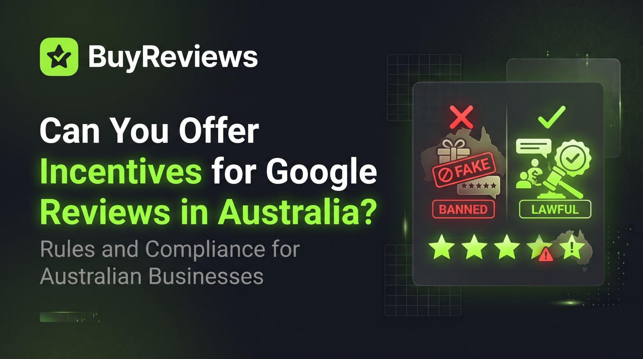 Can You Offer Incentives for Google Reviews in Australia?